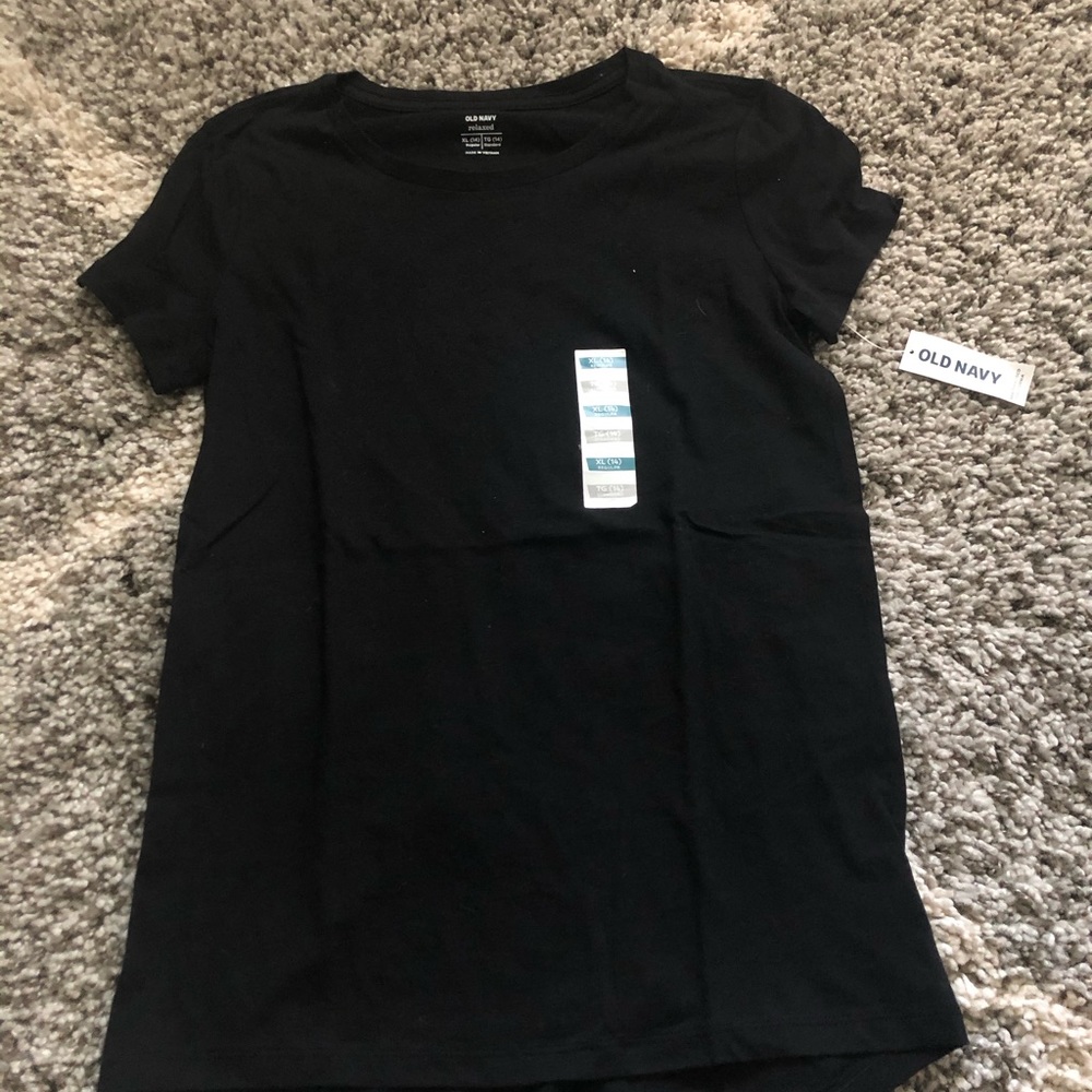 *new* black tee